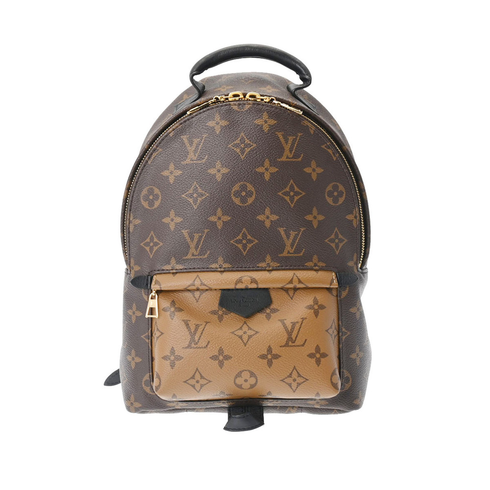 Louis Vuitton Monogram Reverse Palm Springs Brown Canvas Backpack Daypack